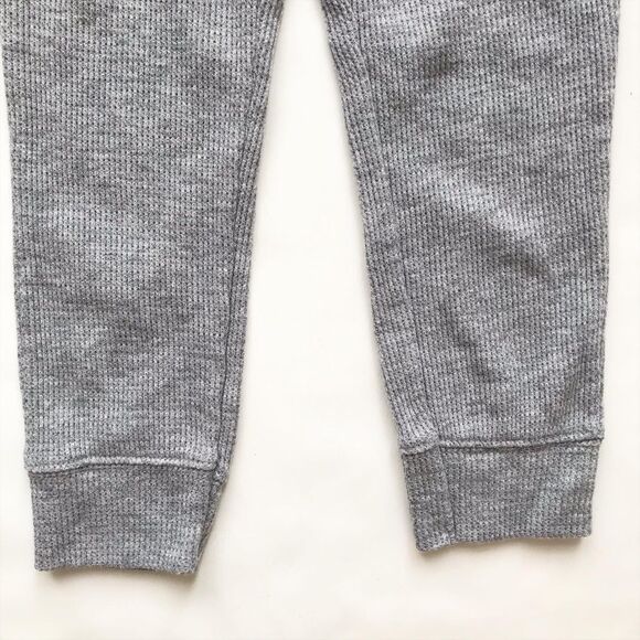 Old gray waffle legging joggers VGUC 3T - Picture 3 of 5